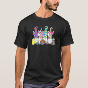 T-shirt Gnomes de lapin drôles Bonne journée de Pâques Sen