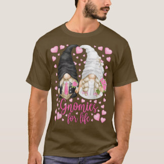 T-shirt Gnomes de mariée mignonnes et de chambre pour la v