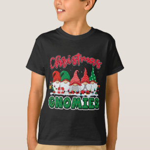 T-shirt Gnomes de Noël Drôle Gnome Famille Matching