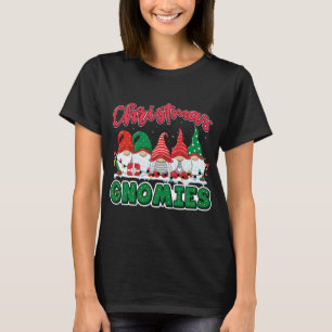 T-shirt Gnomes de Noël Drôle Gnome Famille Matching
