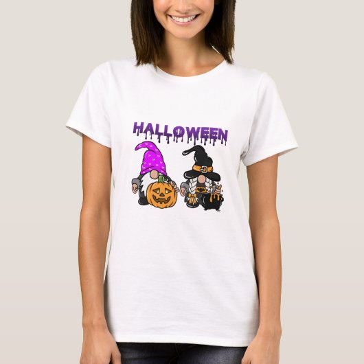 T-shirt Gnomes d'Halloween (Devant)