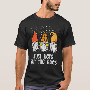 T-shirt Gnomes d'Halloween juste ici pour les boos Costume