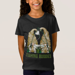 T-Shirt Gnomes Drôle Pour Pêcheurs Gnomie Buddies