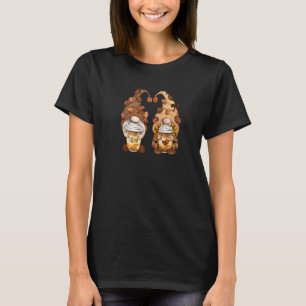 T-shirt Gnomes du café Tomte scandinave Caféine Jardin G