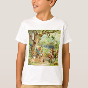T-shirt Gnomes, elfes et fées dans la Forêt Magique