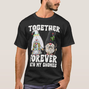 T-shirt Gnomes Ensemble Pour Toujours Mme Mariée M. Marié