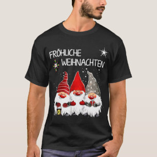 T-shirt Gnomes Frohliche Weihnachten Drôle Noël