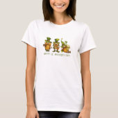 T-shirt Gnomes irlandais mignons Bonne St Patrick's Day (Devant)