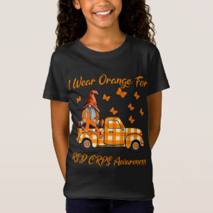 T-Shirt Gnomes Je Porte Orange Pour La Sensibilisation RSD
