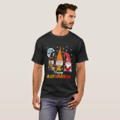 T-shirt Gnomes Lover Halloween Joyeux Noël Joyeux Happy Ha (Devant entier)