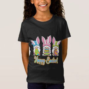 T-Shirt Gnomes mignons Oeufs Joyeux Pâques - Chasse aux oe