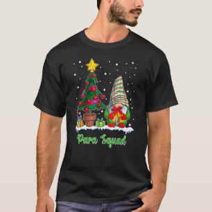 T-shirt Gnomes Para Squad Drôle de Noël Professeur Chapeau