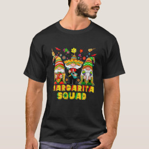 T-shirt Gnomes Squad Cinco De Mayo Mexican Fiesta