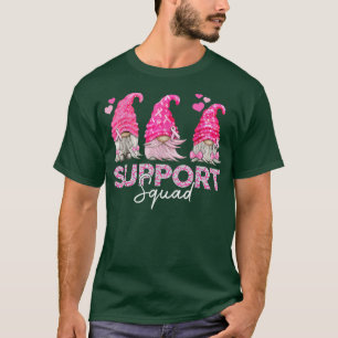 T-shirt Gnomies amusantes Soutien Squad Cancer du sein Pri