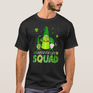 T-shirt Gnomies Irish Caregiver Squad Nursing St Patrick's