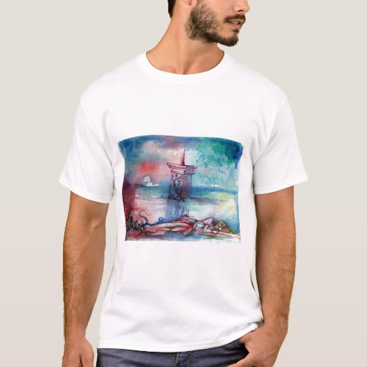 T-SHIRT GNOMON ET DAME DU LAC (Devant)