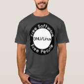 T-shirt GNU/Linux (Devant)