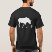 T-shirt GNU/Linux Black (Dos)