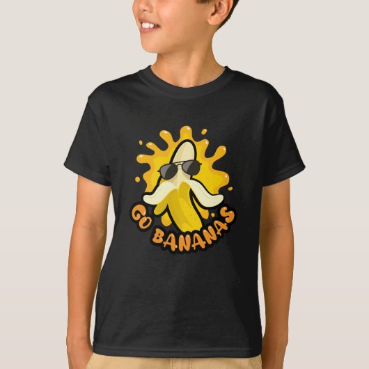 T-shirt Go Bananas (Devant)