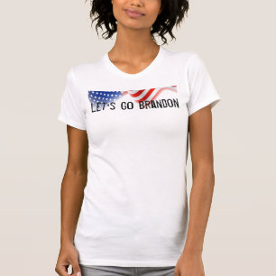 T-shirt Go Brandon - Drapeau américain - Patriotique