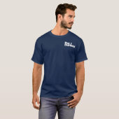 T-shirt go/bunker t bleu (Devant entier)