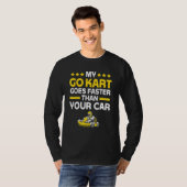 T-shirt Go Cart Racer Go Kart (Devant entier)