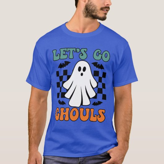T-shirt Go Ghouls - Fantôme - Drôle Halloween (Devant)