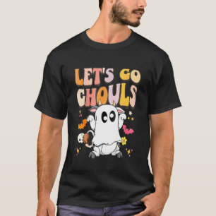 T-shirt Go Ghouls Halloween Ghost Super Retro les années 7