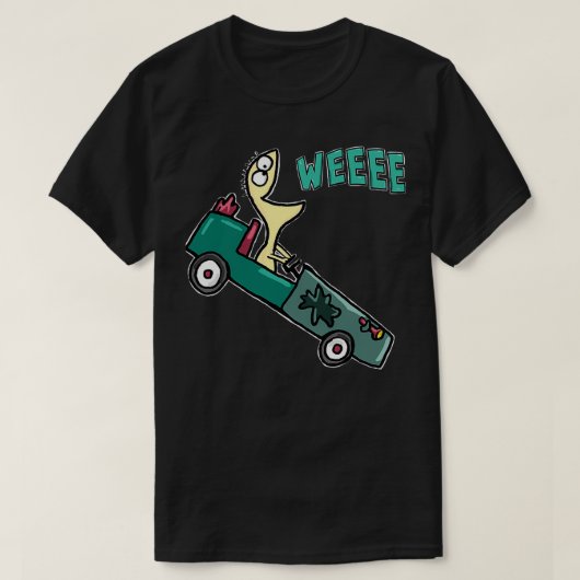T-shirt Go Kart Fromage Fosters Accueil pour les amis imag (Design devant)