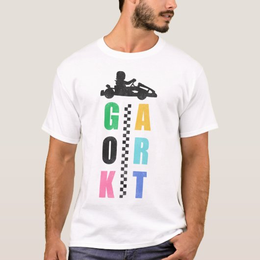 T-shirt Go Kart Go Kart (Devant)