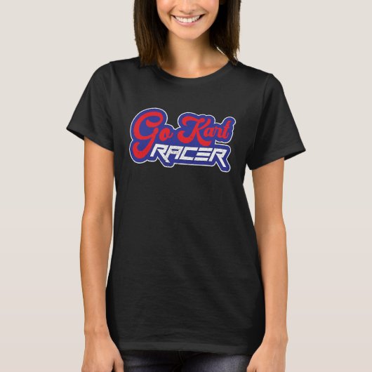 T-shirt Go Kart Racer (Devant)