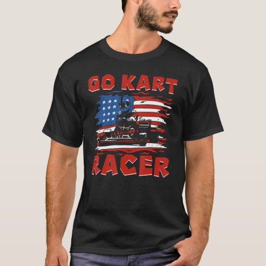 T-shirt Go Kart Racer (Devant)