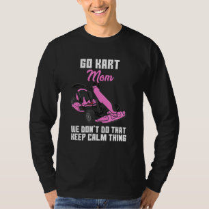 T-shirt Go Kart Racing Design Pour Les Ventilateurs Kartin