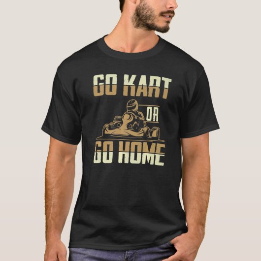T-shirt Go Kart Racing Men  Go Karts (Devant)