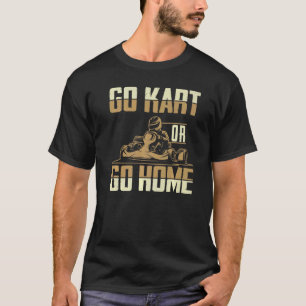 T-shirt Go Kart Racing Men Go Karts