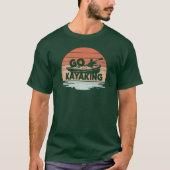 T-shirt Go Kayaking (Devant)