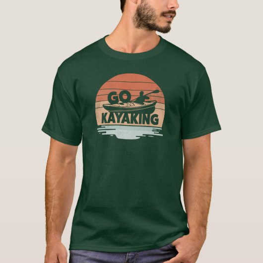 T-shirt Go Kayaking (Devant)