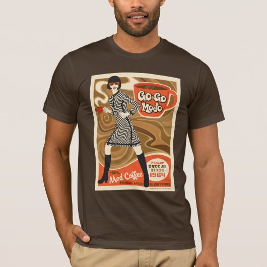T-shirt Go Mojo Coffee (Devant)