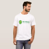 T-shirt Go Peace (Vert) (Devant entier)
