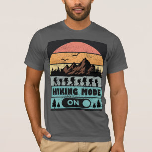 T-shirt Go Randonnée Mountain Randonnée Randonnée en plein