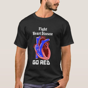 T-shirt Go Red For Women Heart Disease American Heart Mon