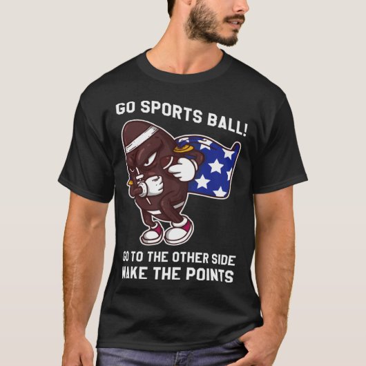 T-shirt Go Sports Ball (Devant)