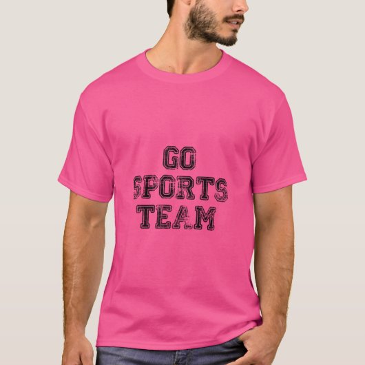 T-shirt Go Sports Team (Devant)