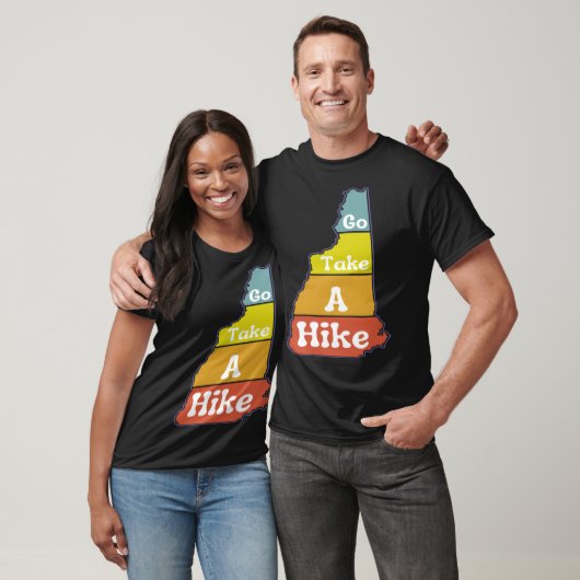 T-shirt Go Take a Hike Hike NH Sarcasm Hiking Camping Out (Unisexe)