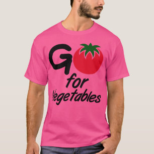 T-shirt Go vegan