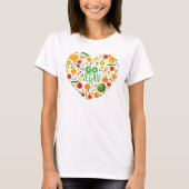 T-shirt Go Vegan (Devant)