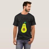 T-shirt Go Vegan Avocado (Devant entier)