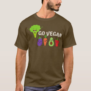T-shirt Go Vegan Food Veganism