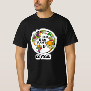 T-shirt Go Vegetarian Vegetarian Veggie Veganism Alimentat