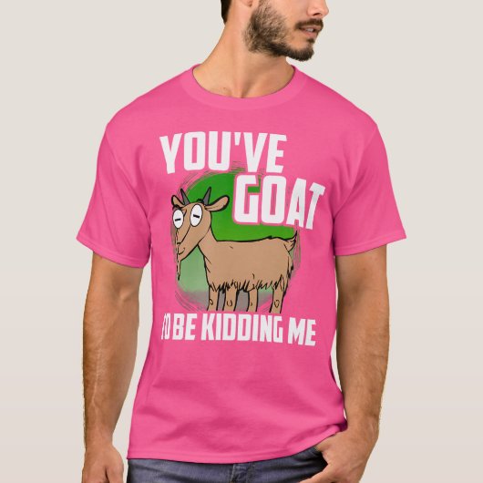 T-shirt Goa Goat Punny (Devant)
